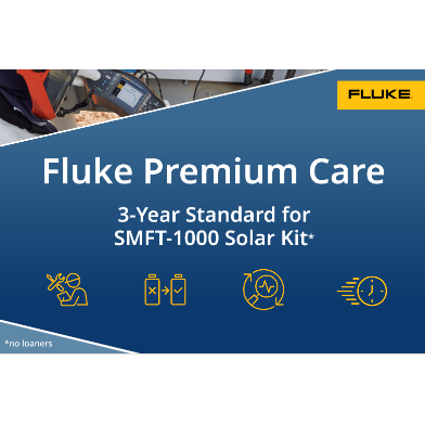 Fluke FPC3S-SMFT-1000-1   3 jaar Fluke Premium Care-dekking voor de Fluke SMFT-1000 PV tester