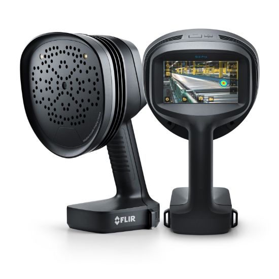 FLIR Si2-Pro Industrial Acoustic Imaging Camera  voor detectie  lek- en lager fout  en  gedeeltelijke ontlading