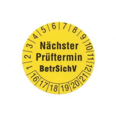 Beha-Amprobe FTC00001238D Testlabels Ø 15 mm, 250 stuks, geel