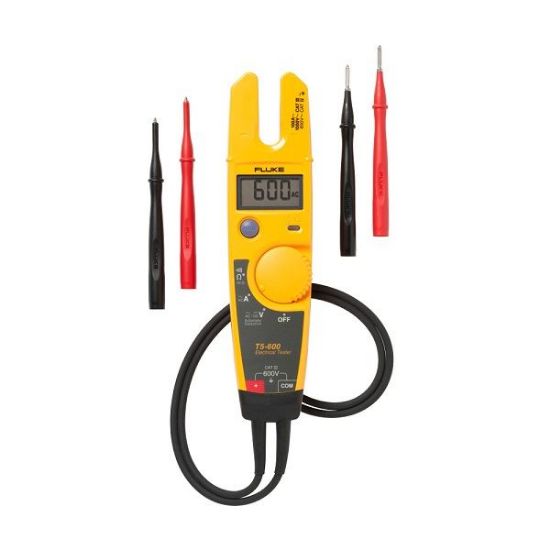 Fluke T5-600      EUR1 Spannings- doorbel- en stroomtester met een bereik van 600 V