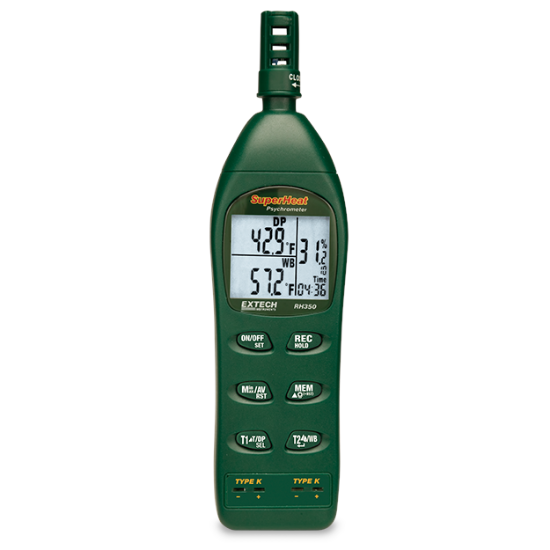 Extech RH350 Psychrometer incl. datalogger