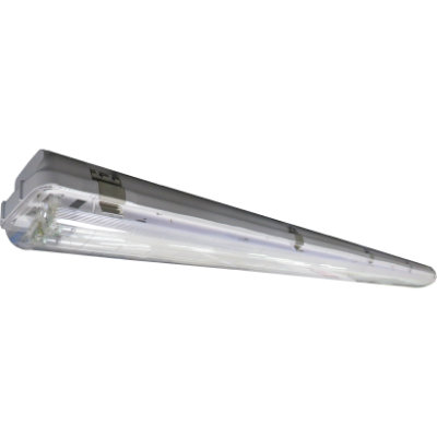 CE+T PLT0020018A Kompleet IP65 armatuur 1.500mm met LED TL buis en transparante diffuser