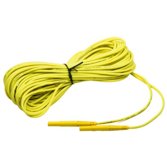 Sonel WAPRZ020YEBB Meetsnoer met bananen plug 20m; geel