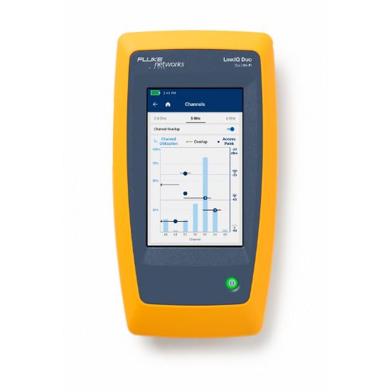 Fluke Networks LIQ-DUO-H6-EU LinkIQ™-kabel+netwerk+Wi-Fi tester