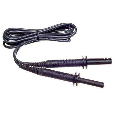 Sonel WAPRZ1X8BLBB Meetsnoer afgeschermd met 4mm aansluiting; 1,8m; 5kV; zwart