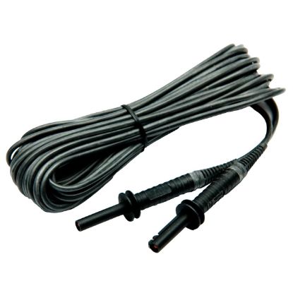 Sonel WAPRZ010BLBBE5K afgeschermd meetsnoer met banaan stekker, 10m, 5kV, zwart