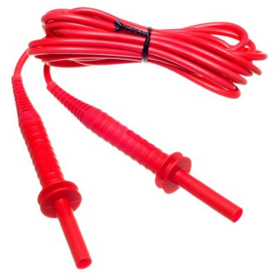 Sonel WAPRZ005REBB5K Meetsnoer met banaanstekker, 5m, 5kV, rood