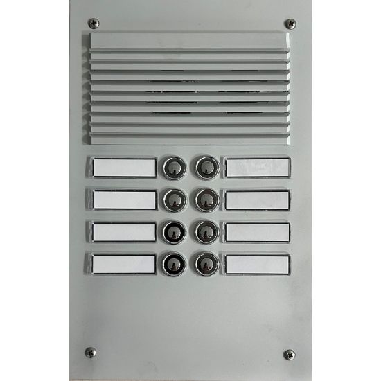 Have-Digitap AB200A08CBD Deurluidspreker inbouw met 8 dubbel verchroomde beldrukkers