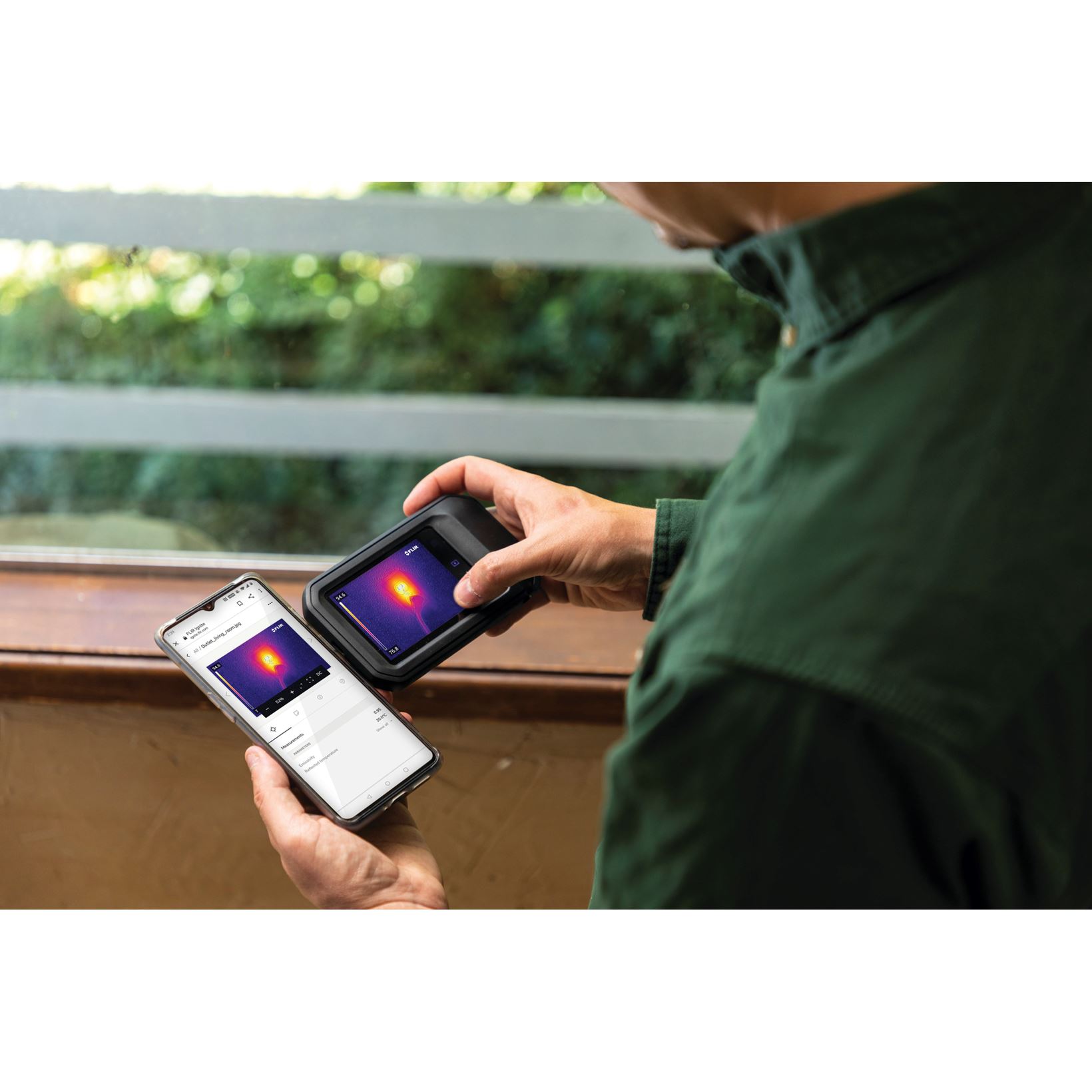 Flir C3-X (incl. Wi-Fi) Compacte warmtebeeldcamera - 128x96 - MSX  -WiFi