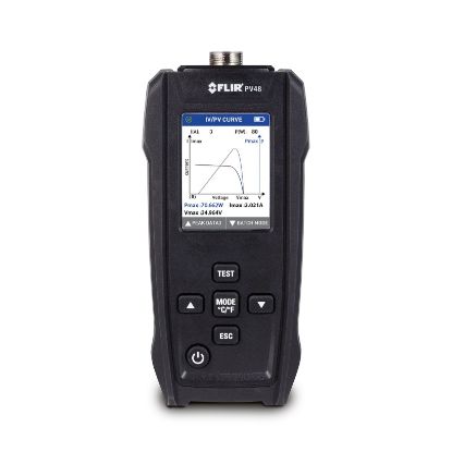 FLIR PV48 Zonnepaneel tester en IV-curve tracer met temperatuurmeting