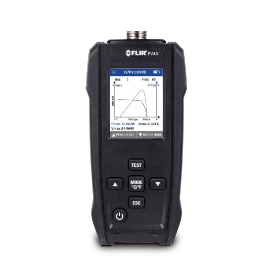 FLIR PV48 Zonnepaneel tester en IV-curve tracer met temperatuurmeting