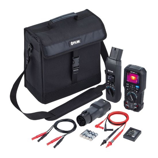 FLIR EV-KIT-2 EV-lader test adapter met type 2 stekker en type 1 verloop, inclusief DM286 meter
