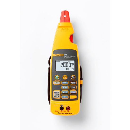 Fluke-772 Processtroomtang, meten en geven van mA, meetbereik 0-100mA
