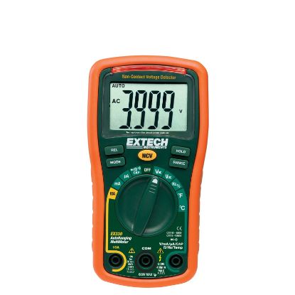 Extech EX330 Multimeter met niet-contact spanningsdetector (NCV), 4000 counts