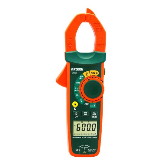 Extech EX655 Clamp Meter TRMS 600A AC/DC W/NCV