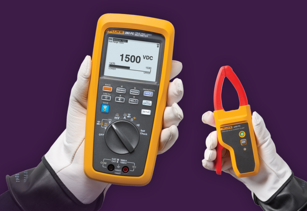 Fluke 283 FC: dé multimeter voor elke technicus die werkt met hoge spanningen