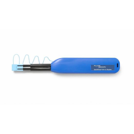 Fluke Networks QC-LC-DUPLEX-1P QuickClean-reiniger voor LC Duplex-connectoren, enkele verpakking