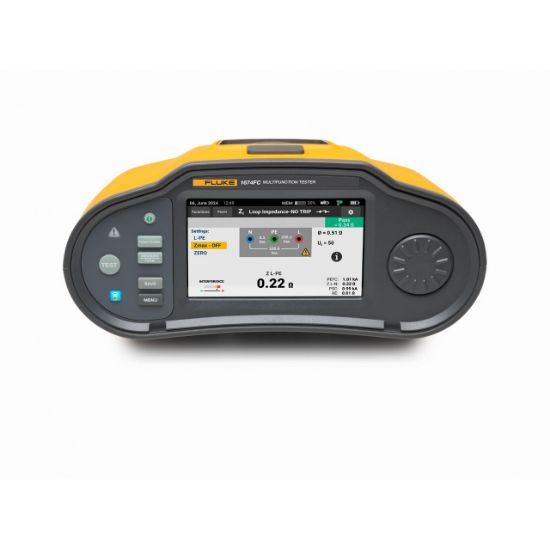 Fluke 1674FC SCH/FEV300 Installatietester inclusief FEV300/TY2 EV adapter