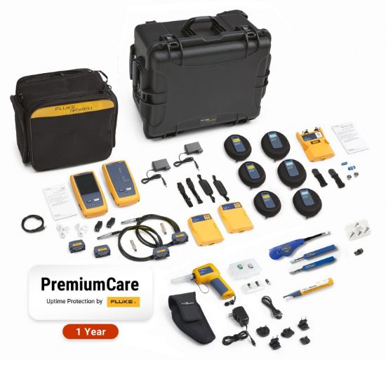 Fluke DSX2-8000OI/GLD-INT VERSIV voor glasvezel en koper in datacenters, met wifi en 1 jaar Gold support