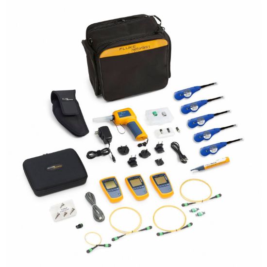 Fluke MFTK-DC MM-SM KIT Data Center Single Mode 1310/1550 MPO Troubleshooting Kit