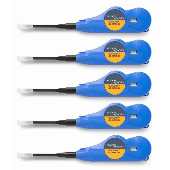 Fluke Networks QC-MMC-16-5P QuickClean reiniger voor 16 MMC connectoren, 5-pack