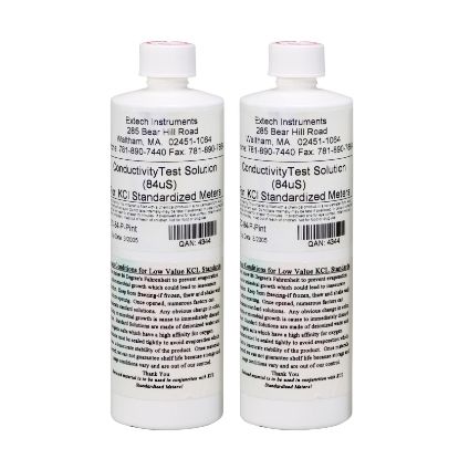 Extech EC-84-P Conductivity Standard 2 Bottles -- 1 Pint Each