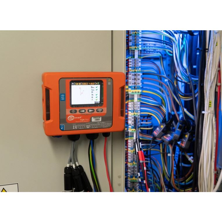 Sonel PQM-711LTE PRO Power Quality Analyzer met stroomtangen zonder tablet
