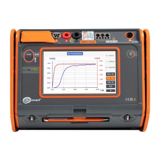Sonel WMGBMPI536 MPI-536 Multifunctionele installatietester