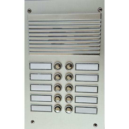 Have-Digitap AB200A10CBD Deurluidspreker inbouw met 10 dubbel verchroomde beldrukkers