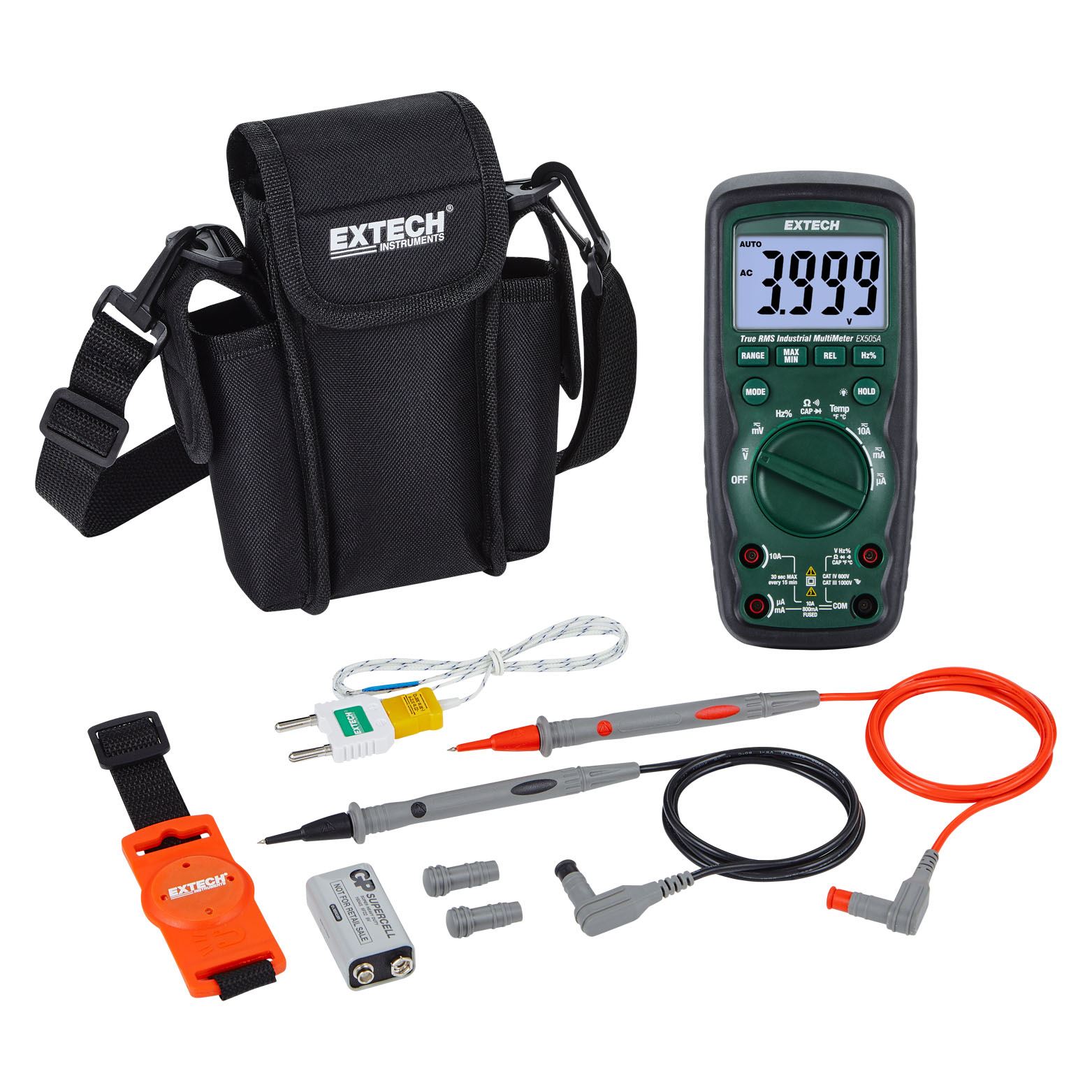 Extech EX505A Heavy Duty True RMS Multimeter