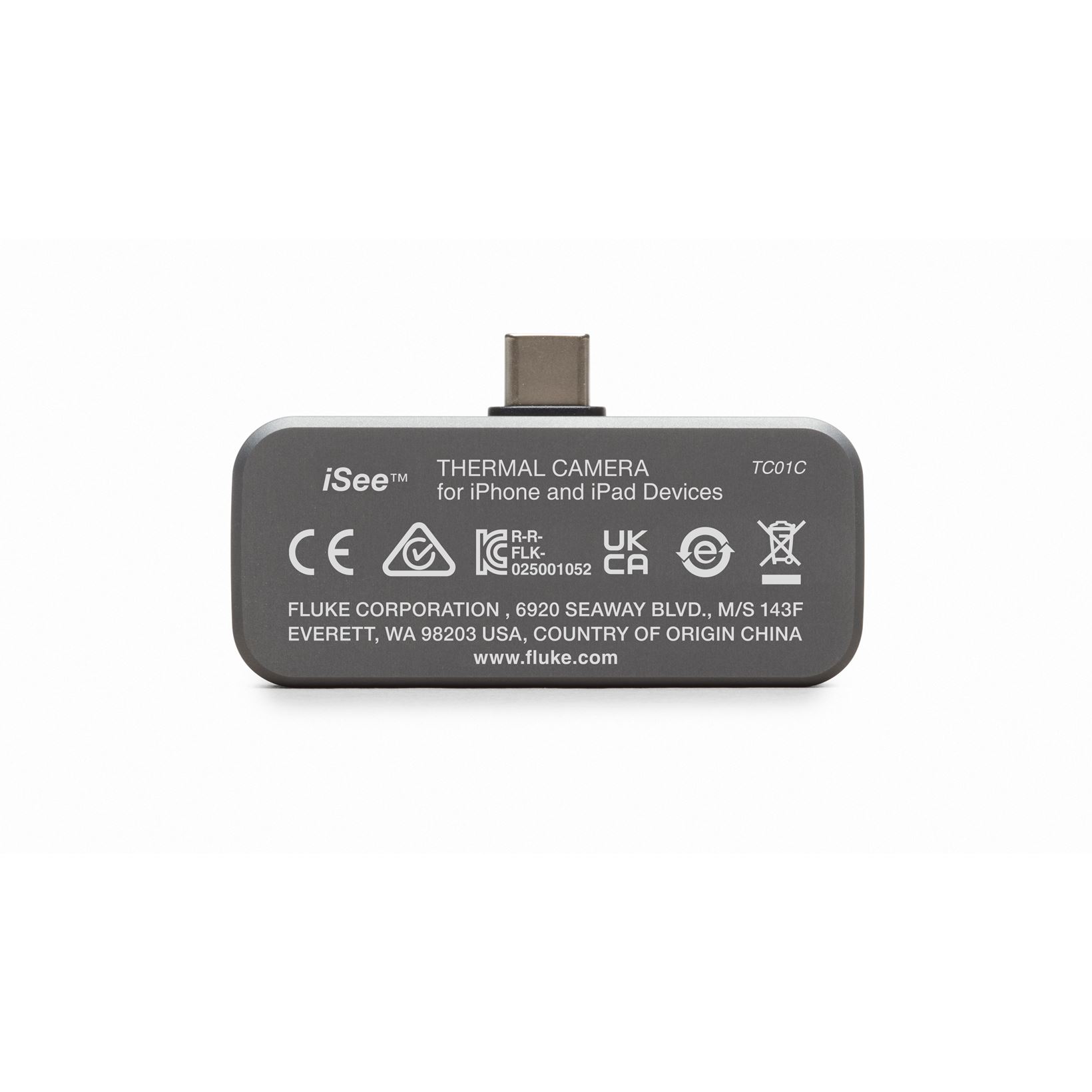 Fluke TC01C 25Hz mobiele warmtebeeldcamera voor iOS, 25 Hz