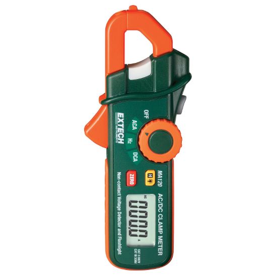 Extech MA120 200A  AC/DC mini stroomtang met NCV detector en zaklamp