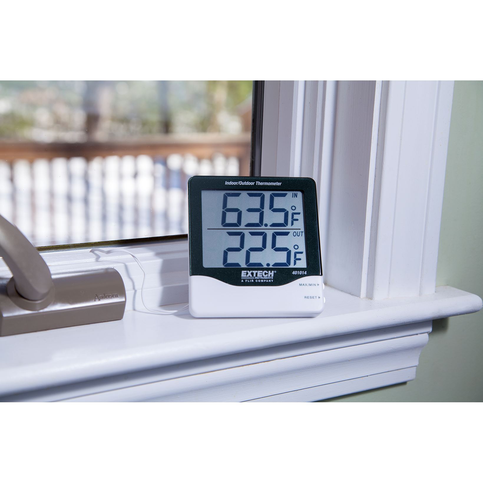 Extech 401014 Big Digit binnen/buiten thermometer