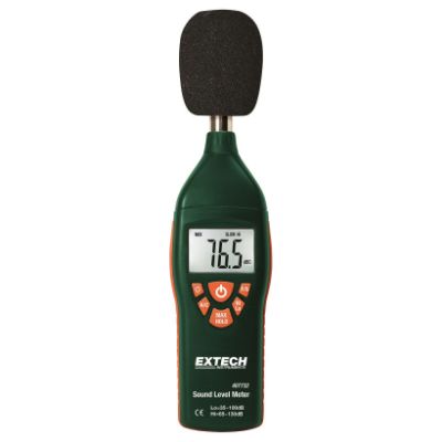 Extech 407732 Laag/hoog bereik geluidsniveaumeter met achterlicht display