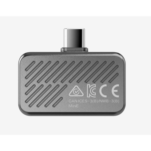 Hikmicro MiniE IR camera 96x96 pixels, iOS en Android, 25Hz, -20°C tot 400°C