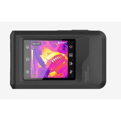 Hikmicro PocketE Compacte IR camera 96x96 pixels, 25Hz, visuele camera, -20°C tot 350°C