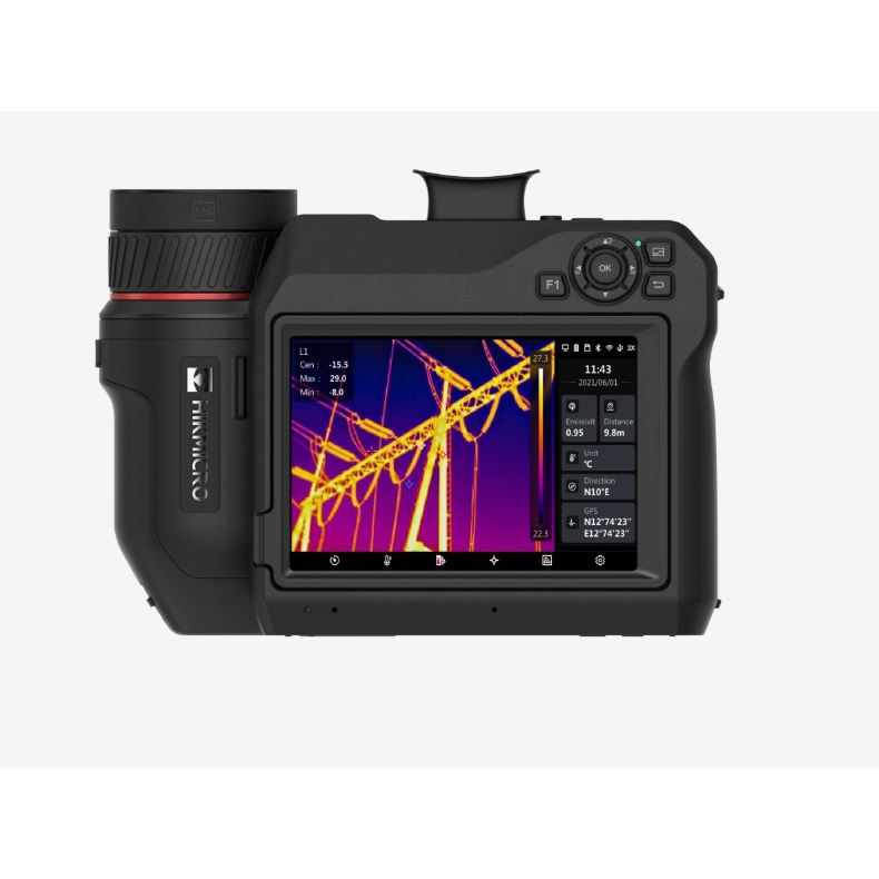 Hikmicro SP60-L12/50 IR camera 640x480 pixels, 30Hz, -40°C tot 650°C, 12°+50° lens