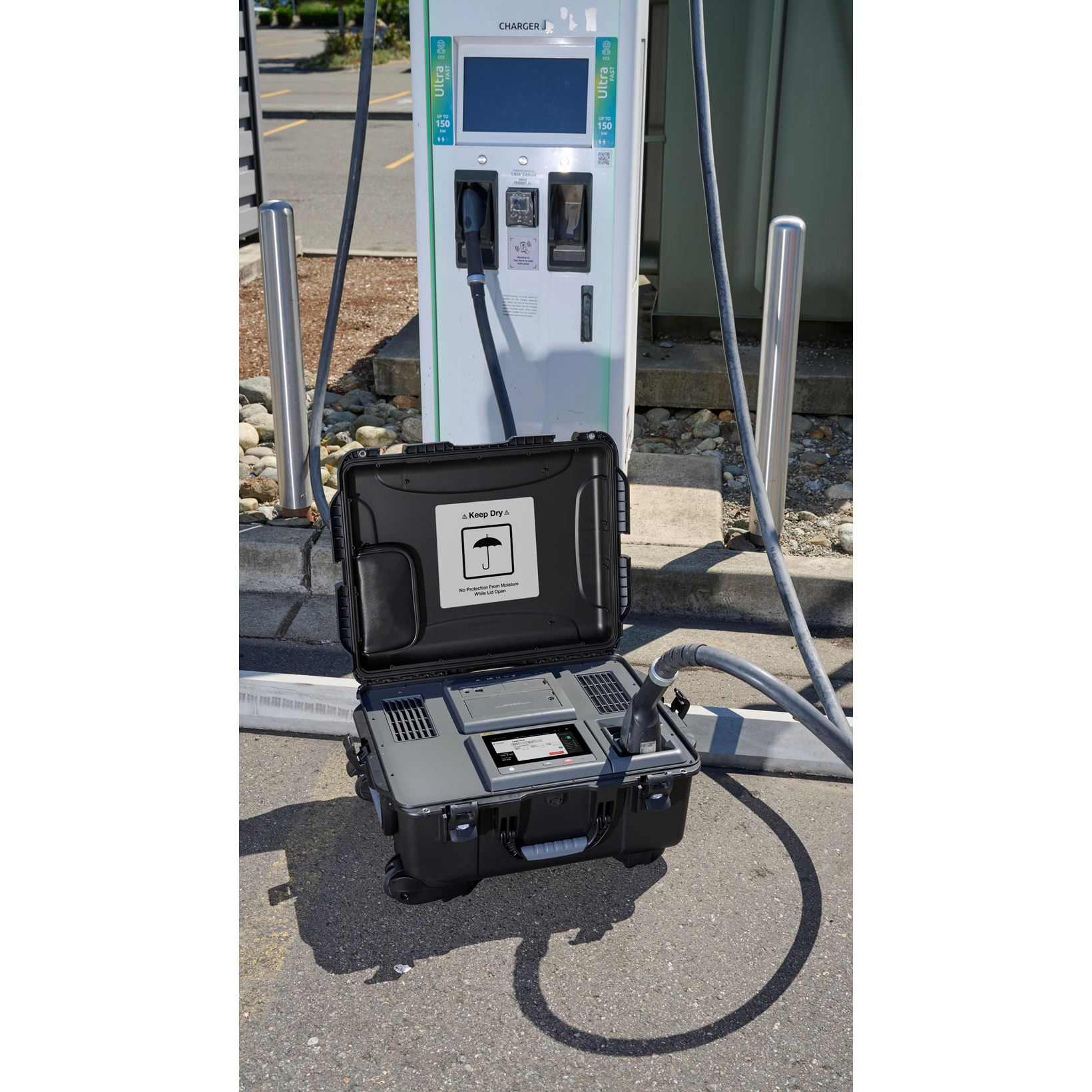 Fluke FLK-FEV500/CCS2 PRO Analyzer voor DC-snellaadstations, CCS2 met Trutest software