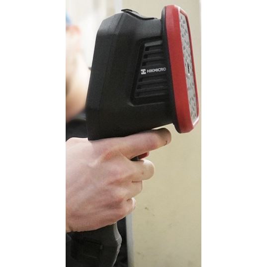 Hikmicro AI56L Ultrasoon camera voor luchtlekkage, 64 MEMS, 5MP camera