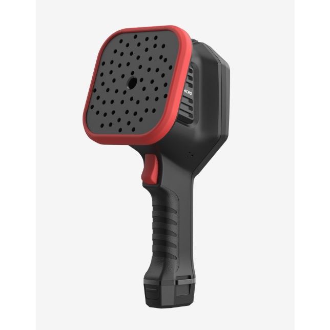 Hikmicro AI56 Ultrasoon camera voor luchtlekkage en PD, 64 MEMS, 5MP camera