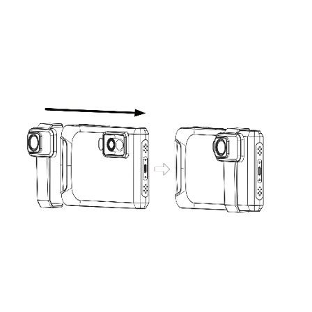 Hikmicro P201-MACRO Macrolens voor pocket-serie cameras, -20°C tot 150°C