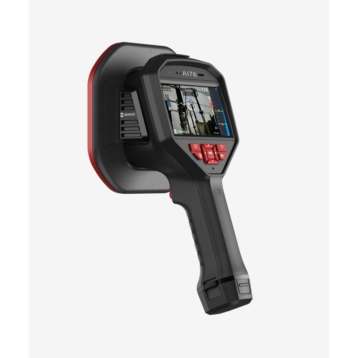 Hikmicro AI76 Ultrasoon camera voor luchtlekkage en PD, 136 MEMS, 5MP camera