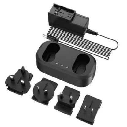 Hikmicro 20322ZC dubbel oplaadstation voor SP-serie batterijen
