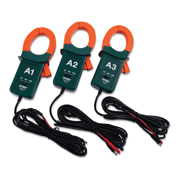 Extech PQ34-12 1200A stroomtangprobes (Set van 3)