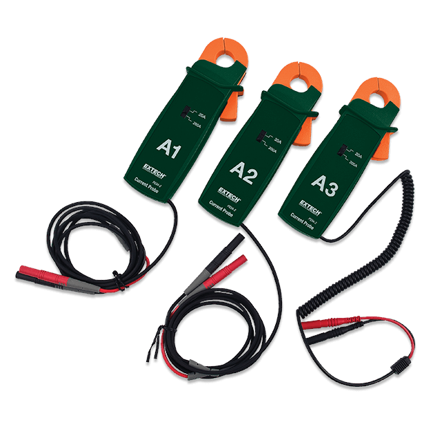 Extech PQ34-2 200A stroomtangprobes (Set van 3)