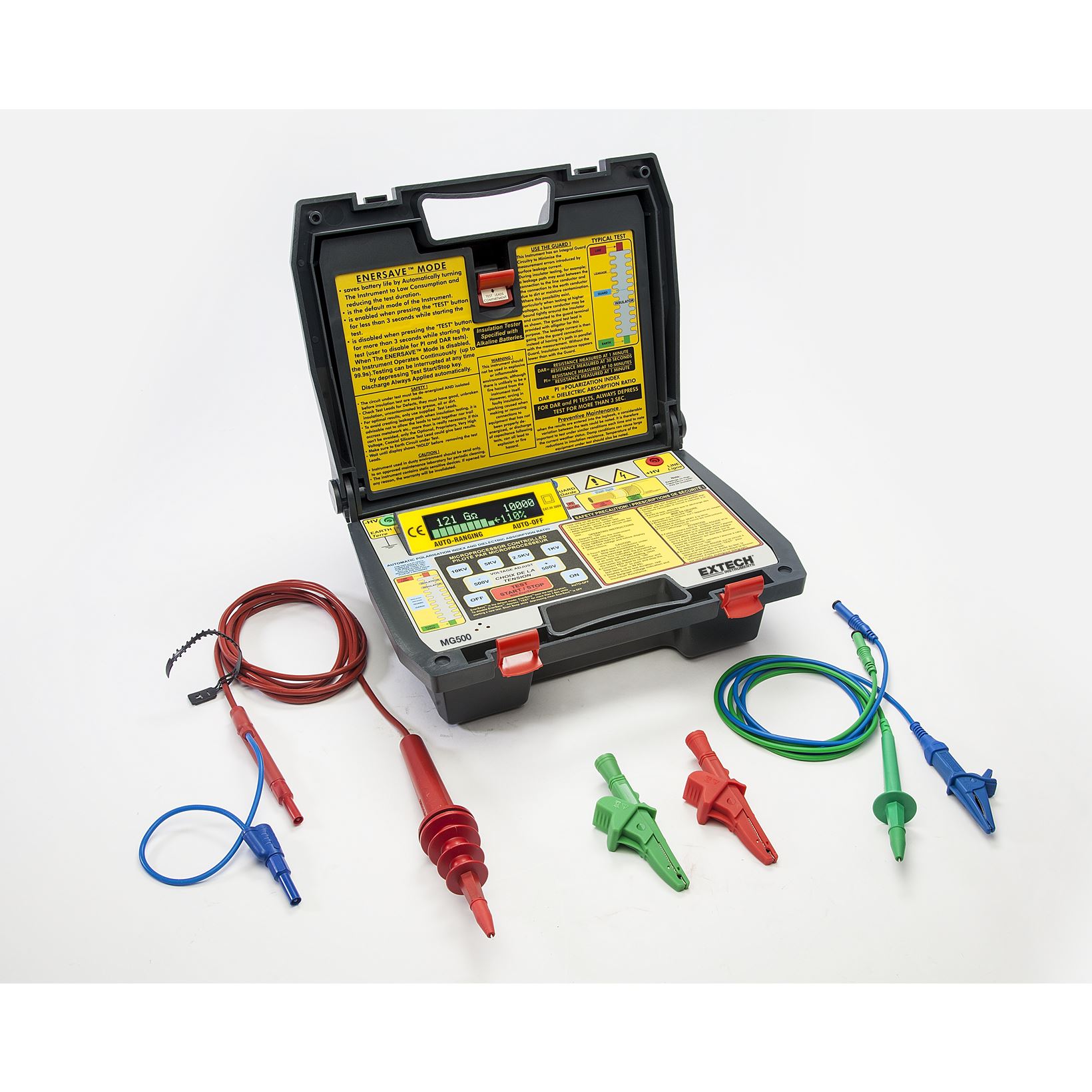 Extech MG500 hoge voltage isolatieweerstandsmeter
