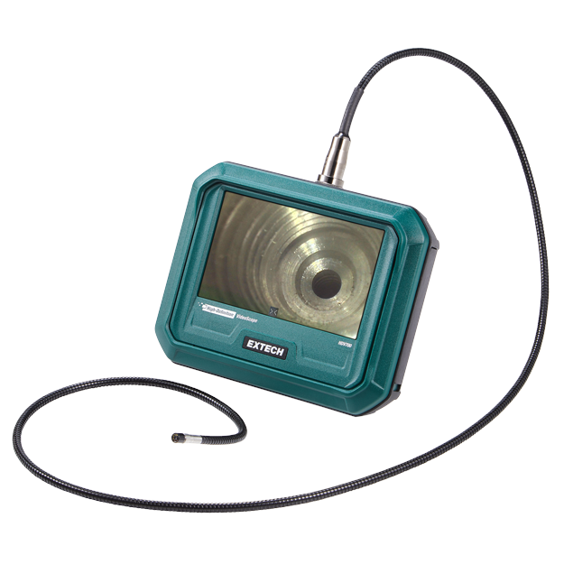 Extech HDV710 5" videoscope‑kit inclusief HD‑camerasonde 5,5 mm × 1 m