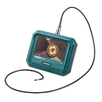 Extech HDV720 5″ videoscoopset met dual HD‑camera, 4,9 mm × 1 m sonde