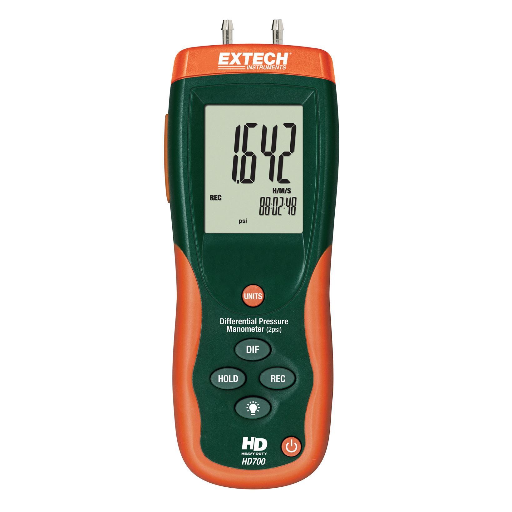 Extech HD700 Differentiële druk manometer (±2 psi)