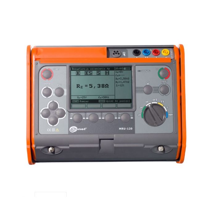 Sonel MRU-120 Aardverspreidingsweerstandmeter met alle meetmethodes
